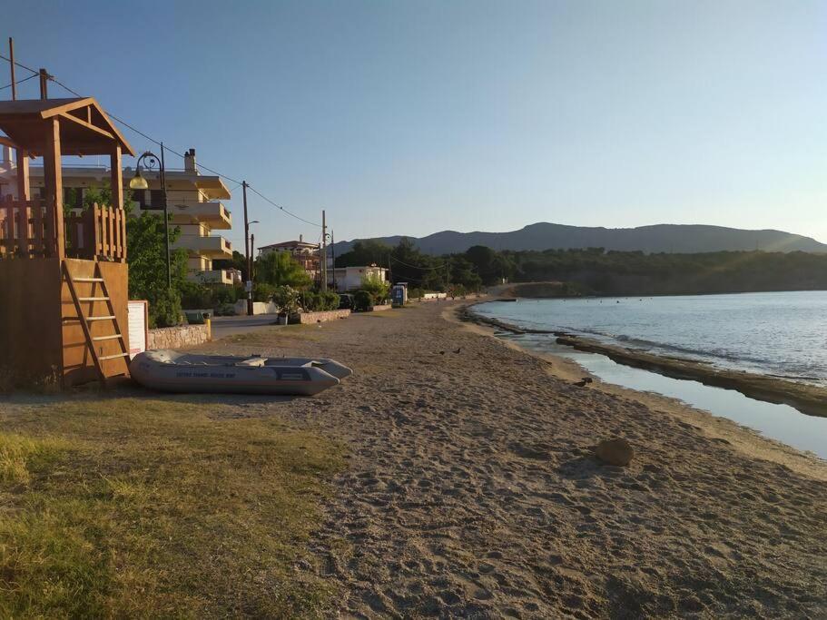 Modern Studio Next To The Sea! Pórto Ráfti Esterno foto
